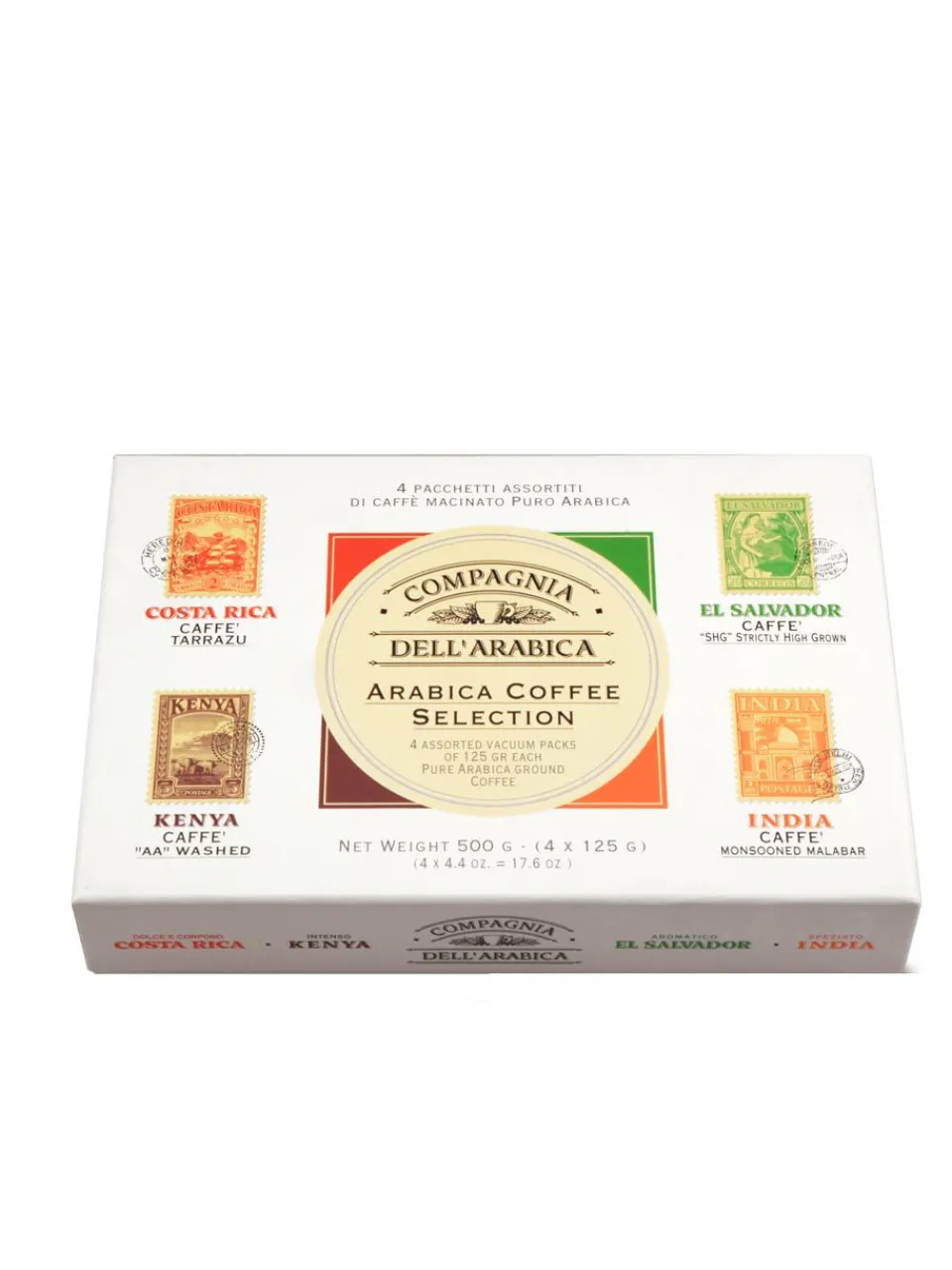 Hot compagnia-dell-arabica Compagnia dell'Arabica Coffee Selection, ground coffee 4x125g