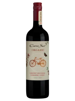 Hot cono-sur Cono Sur, Organic, Cabernet Sauvignon/Carmenere/Syrah, Wine of Chile, DO, dry, red (organic) 0.75L