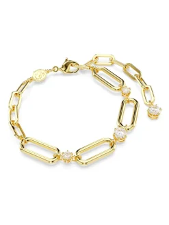 Outlet swarovski Constella bracelet, White, Gold-tone plated