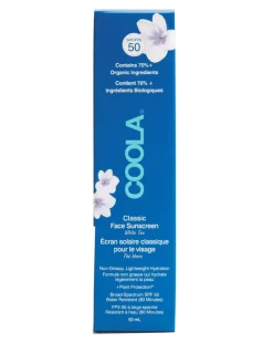 Hot coola Sunscreen Classic Face Cream White Tea SPF 50 50 ml