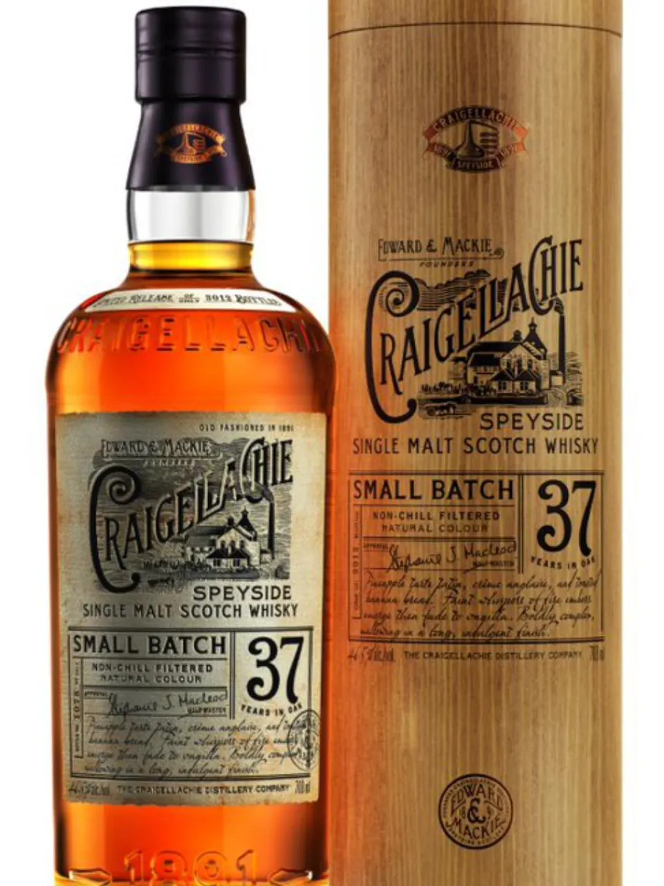 Clearance craigellachie 37y Single Malt Scotch Whisky 46.5% 0.7L