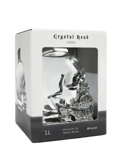 Hot crystal-head Crystal Head Vodka 40% 1L gift pack