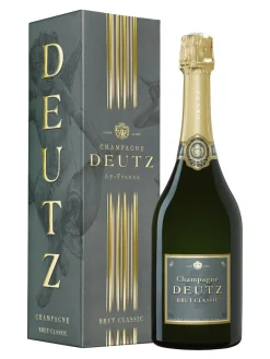 Hot deutz , Brut Classic, Champagne, AOC, brut, white (gift box) 0.75L