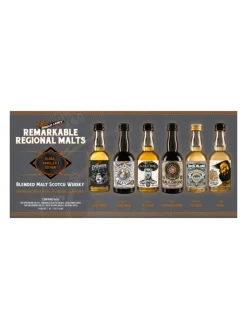 Best douglas-laing Douglas Laing's Remarkable Regional Malts Blended Malt Scotch Whisky 48% 6x0.05L Miniaturpack