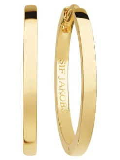 Sale sif-jakobs-1 Earring Ellera Pianura X-Grande - 18k gold plated