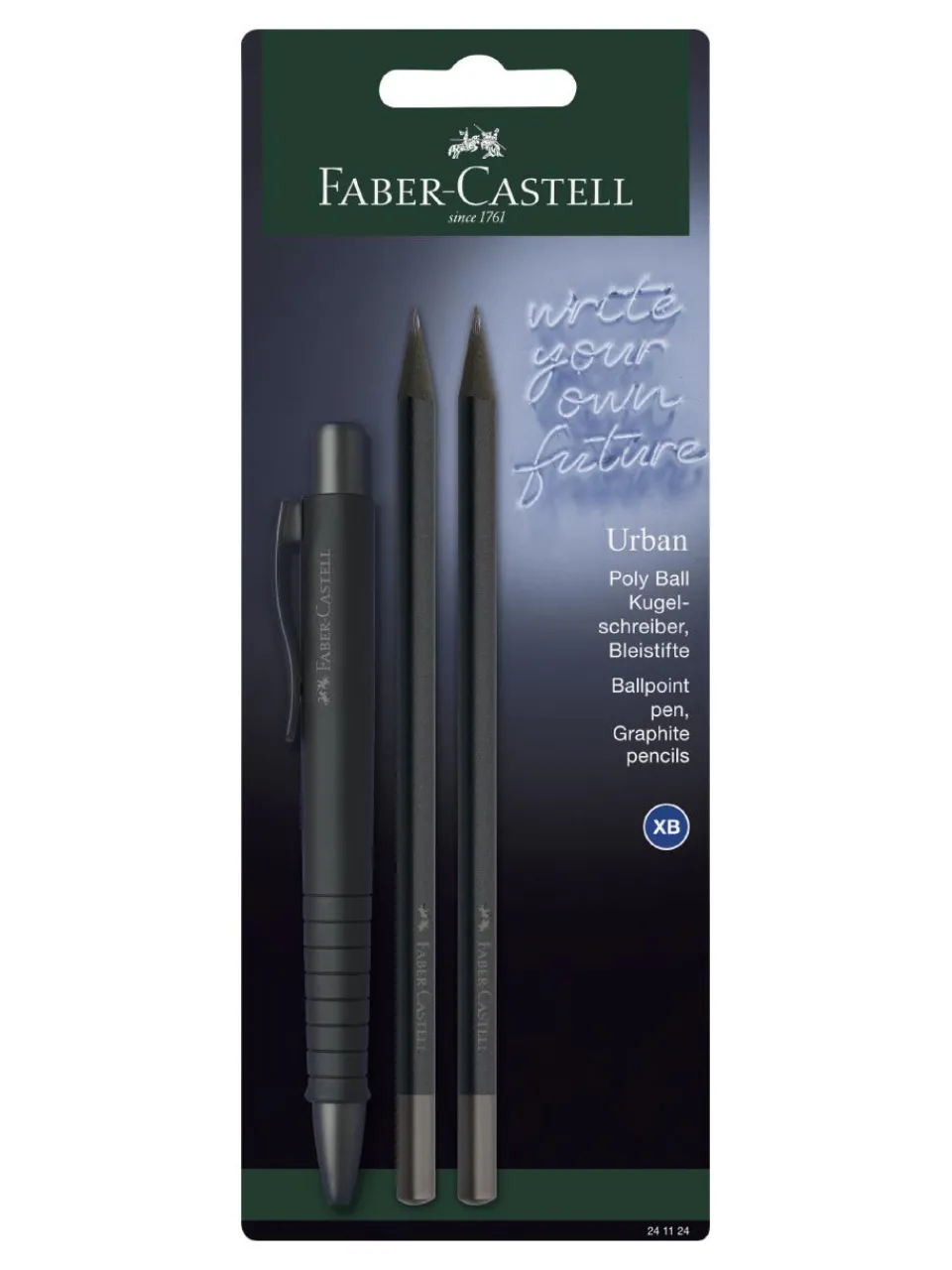 Outlet faber-castell , Allgemeines Schreiben, pen + pencil black