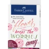 New faber-castell , india ink pitt artist pen lettering 8x