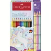 Discount faber-castell , Spielen & Lernen, cp colour grip unicorn 10+3