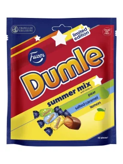 Outlet dumle Fazer summer mix soft toffees with a milk chocolate coating