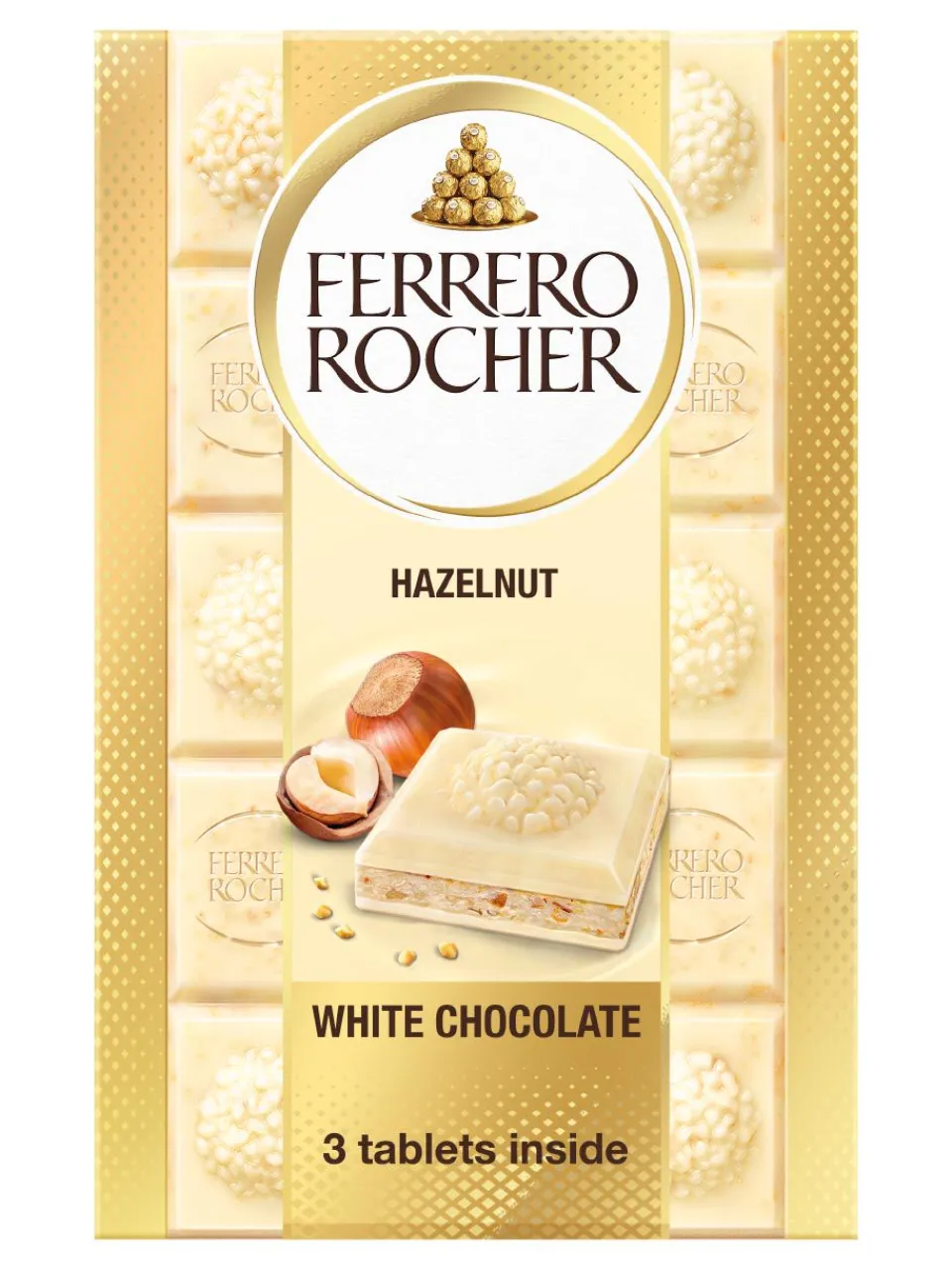 Clearance ferrero-rocher Ferrero Rocher Tablet White 270g