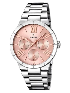 Discount festina , Madmoiselle, ladies watch, dial: rose, case and strap: stainless steel