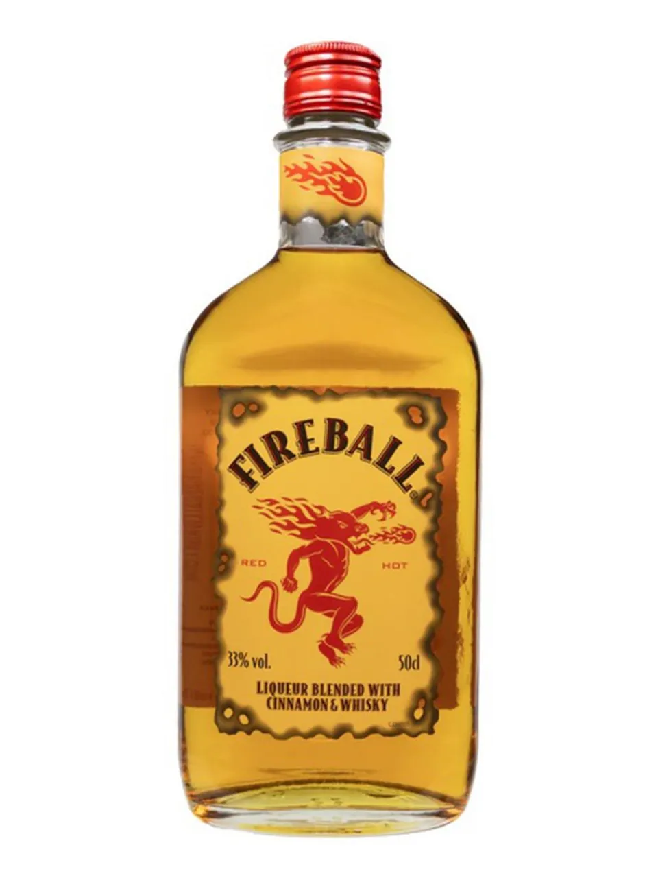 Discount fireball Cinnamon Whiskey Liqueur 33% 0.5L*