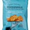 Outlet food2smile Paprika flavoured soya and potato chips, 75g.