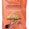 Discount food2smile Salt flavoured soya and potato chips, 75g.