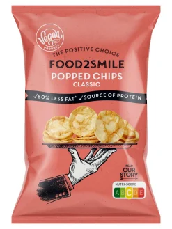 Outlet food2smile Salt flavoured soya and potato chips