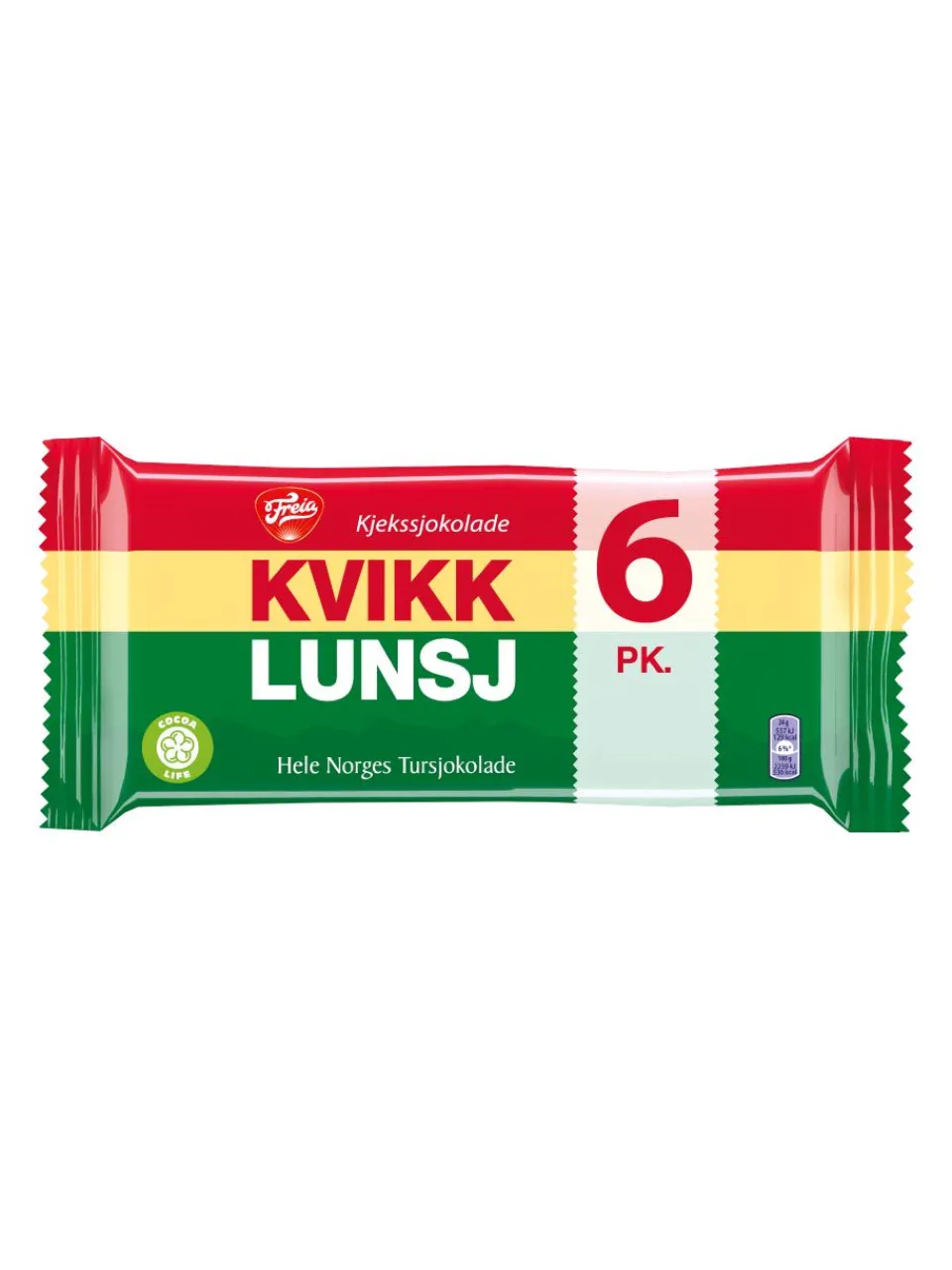 Fashion freia Kvikk Lunsj, 6x47g