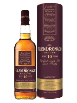 New glendronach 10y Forgue Highland Single Malt Scotch Whisky 43% 1L gift pack
