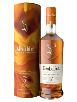 Hot glenfiddich Perpetual Collection Vat 1 Single Malt Scotch Whisky 40% 1L gift pack