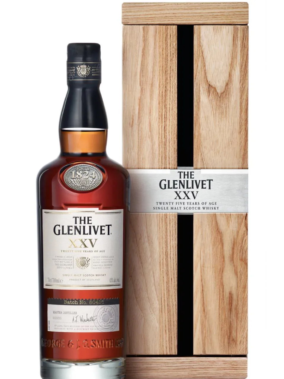 Outlet the-glenlivet Glenlivet Single Malt Scotch Whisky 25yo 43% 0.7L