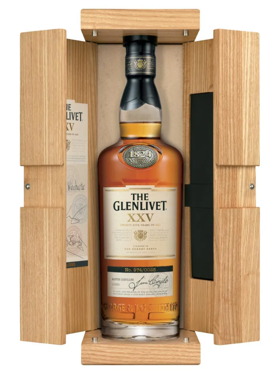 Outlet the-glenlivet Glenlivet Single Malt Scotch Whisky 25yo 43% 0.7L