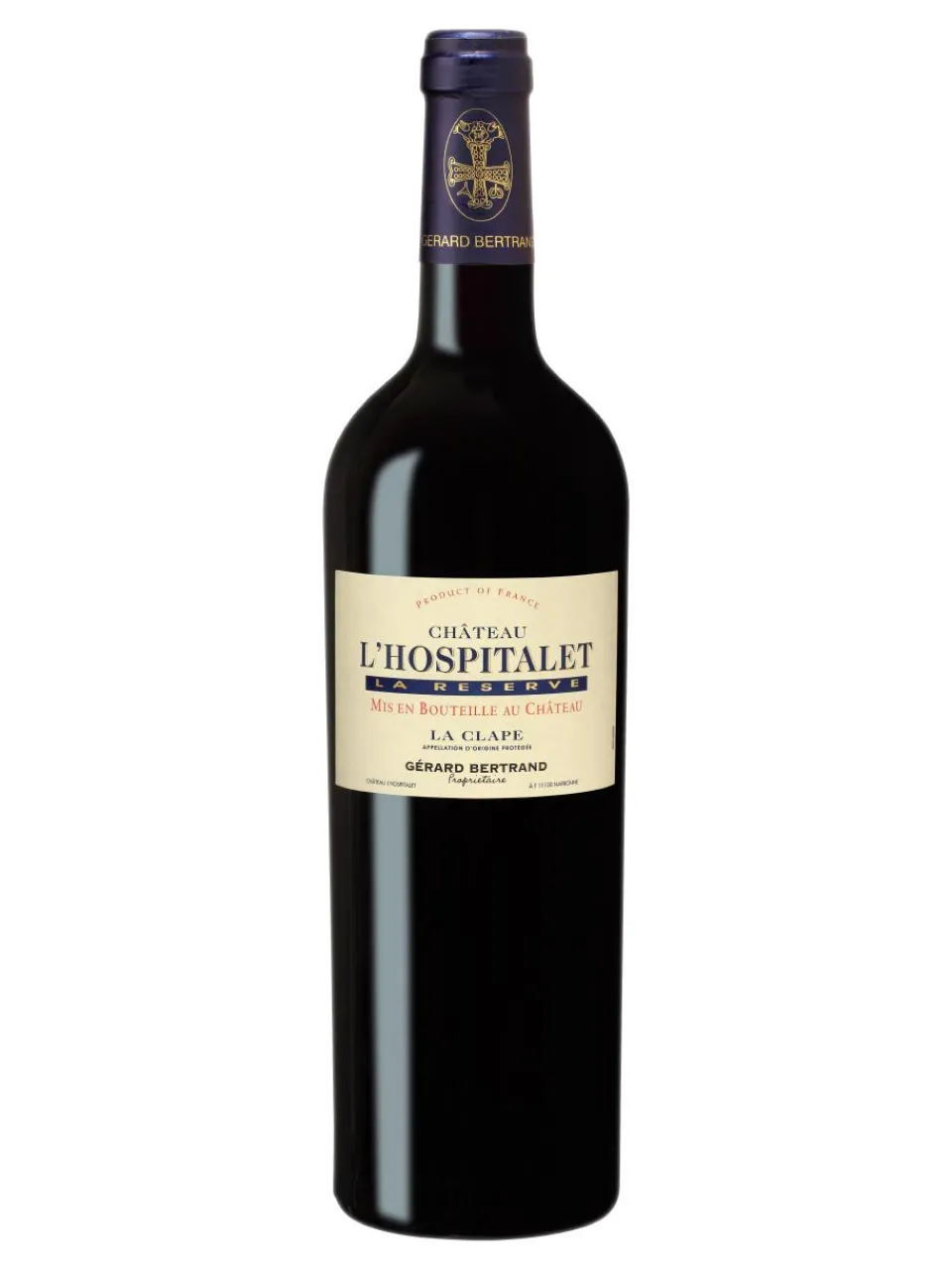 Sale grard-bertrand Gérard Bertrand, Château L'Hospitalet, La Reserve, La Clape, AOP, dry, red (organic) 0.75L