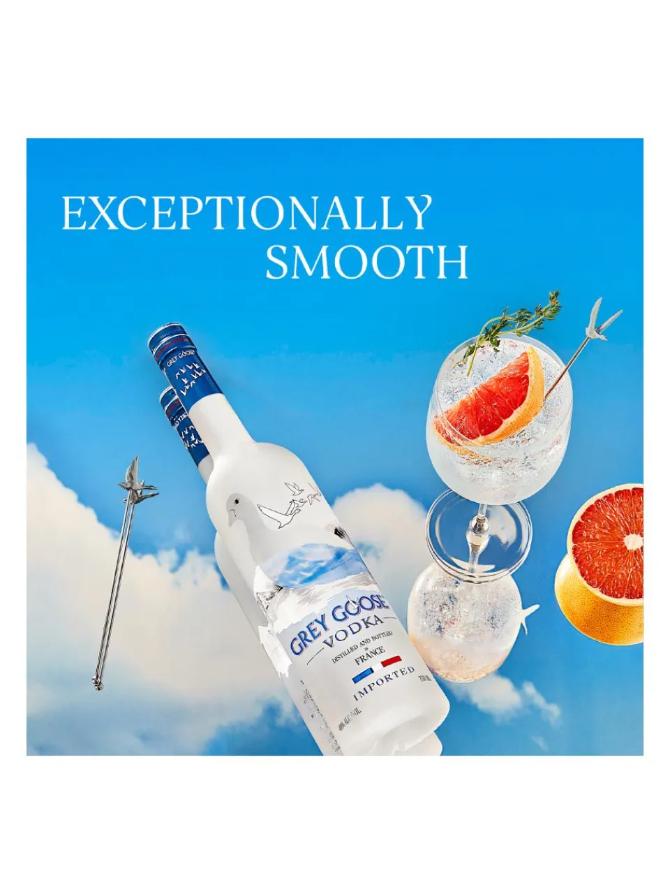 Hot grey-goose Grey Goose Vodka 40% 1L