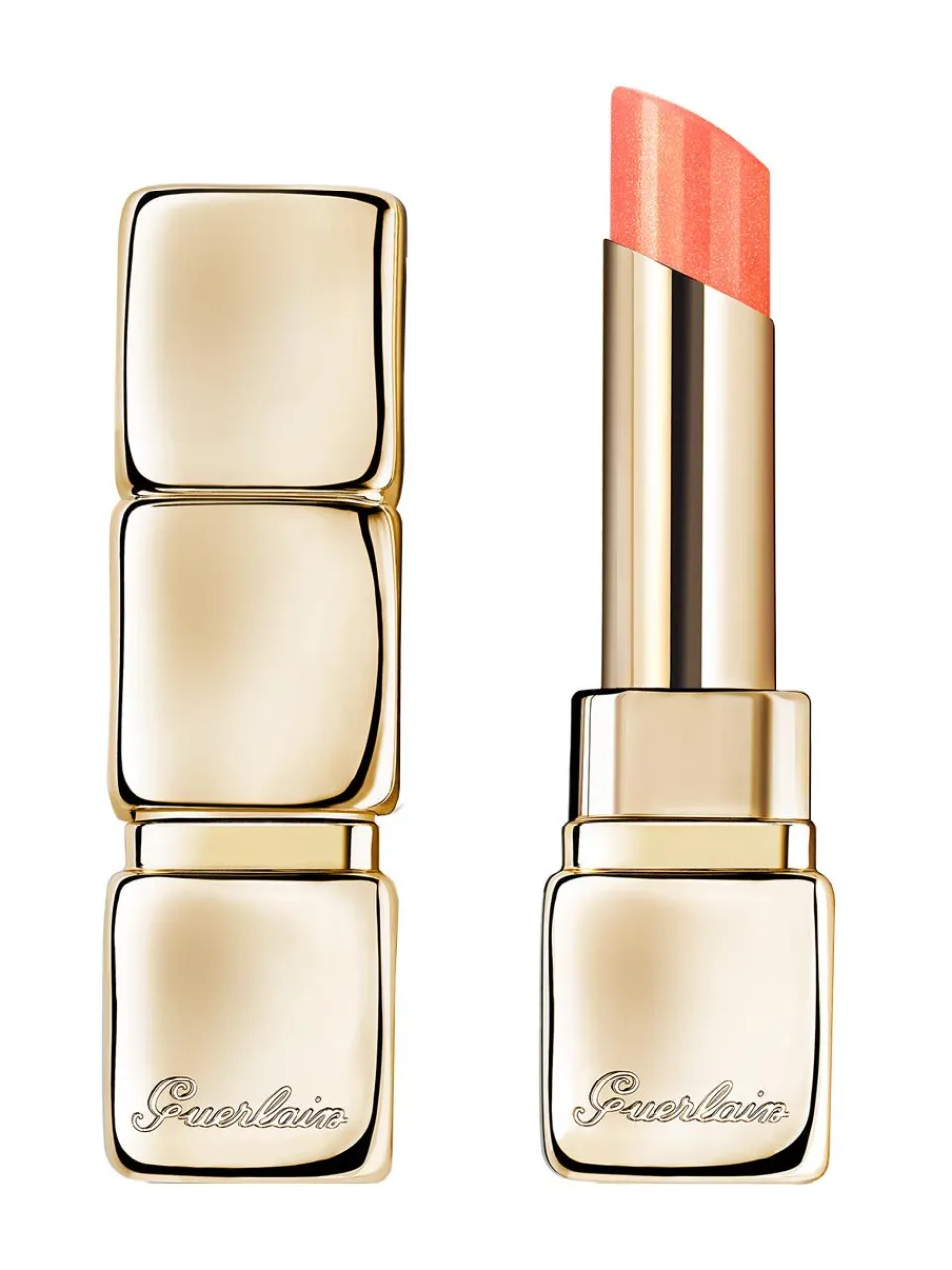 Discount guerlain KissKiss Bee Glow Pearly Lipstick N° 389 Peach