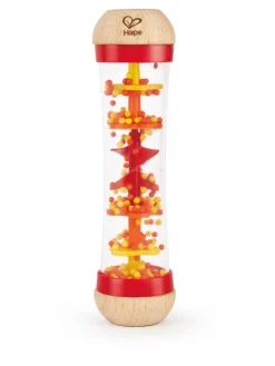 Online hape , beaded raindrops - red
