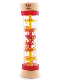 Online hape , beaded raindrops - red