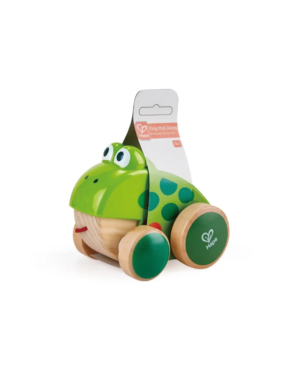 Discount hape , frog pull along