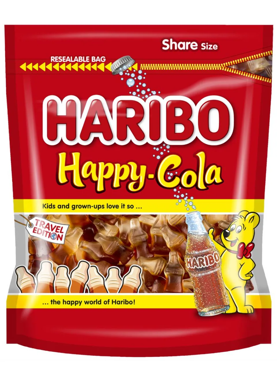 Fashion haribo Happy Cola fruit gum with cola flavor