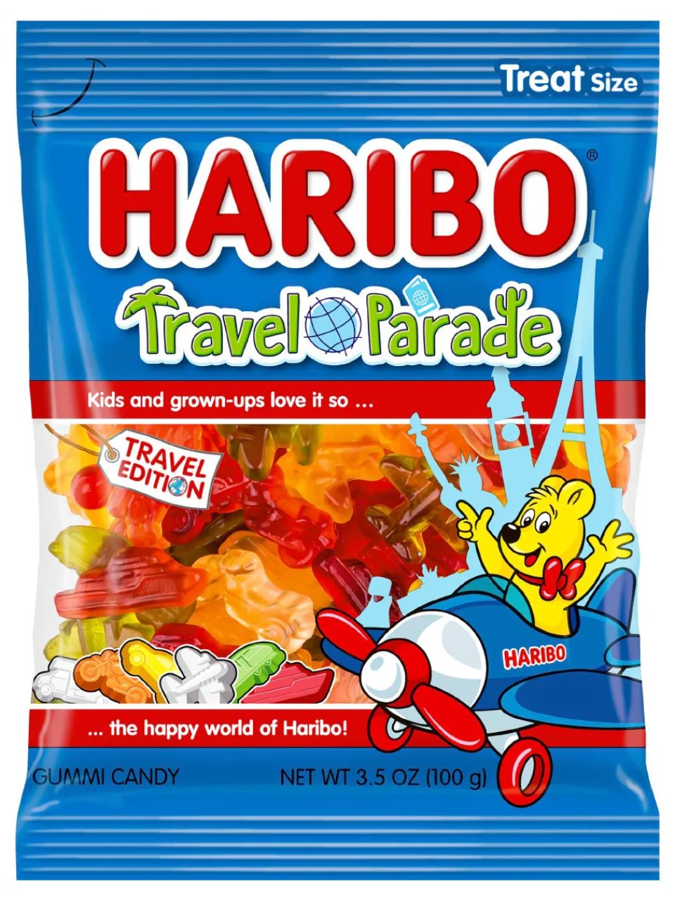 Outlet haribo Travel-Parade 450 g Halal