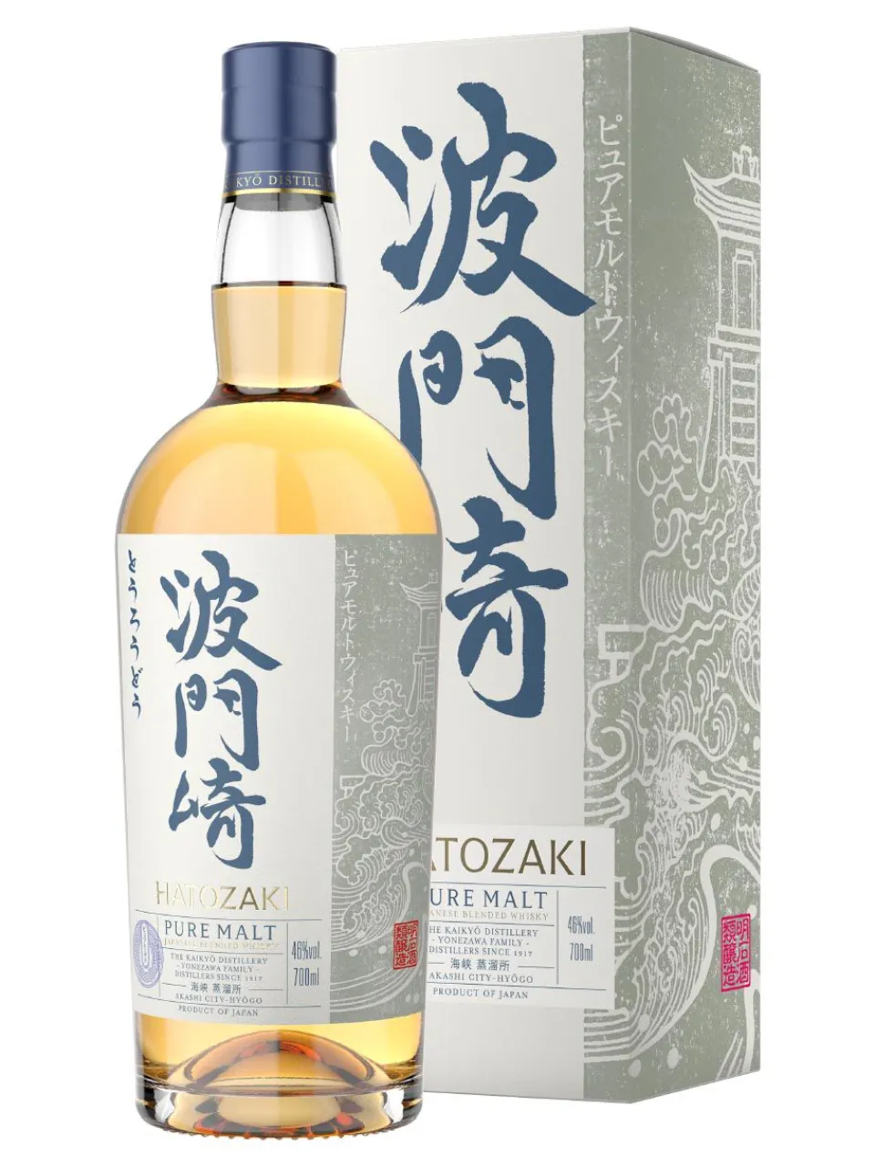 Sale hatozaki Small Batch Japanese Pure Malt Whisky 46% 0.7L