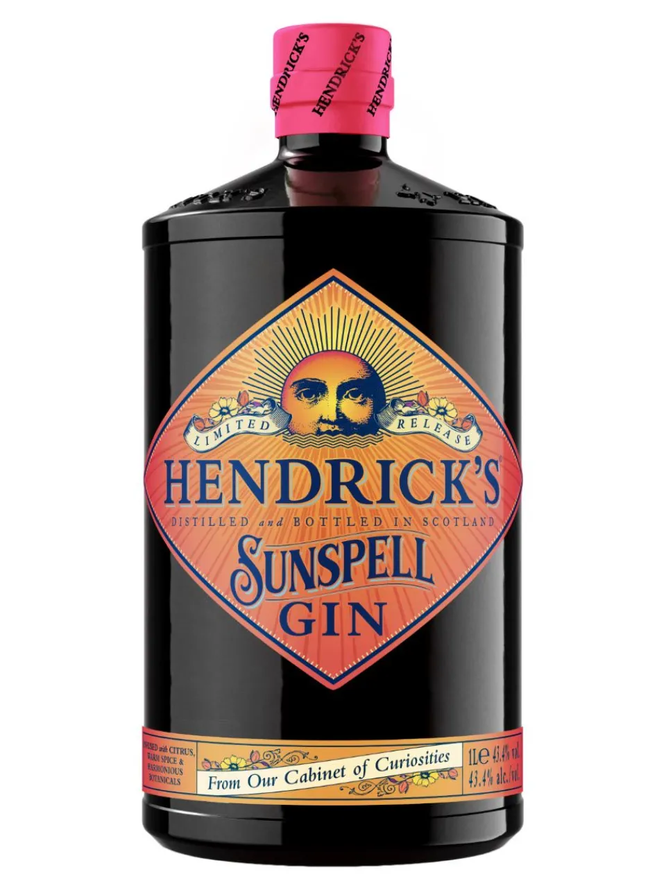 Best hendricks Hendrick's Sunspell Gin 43.4% 1L