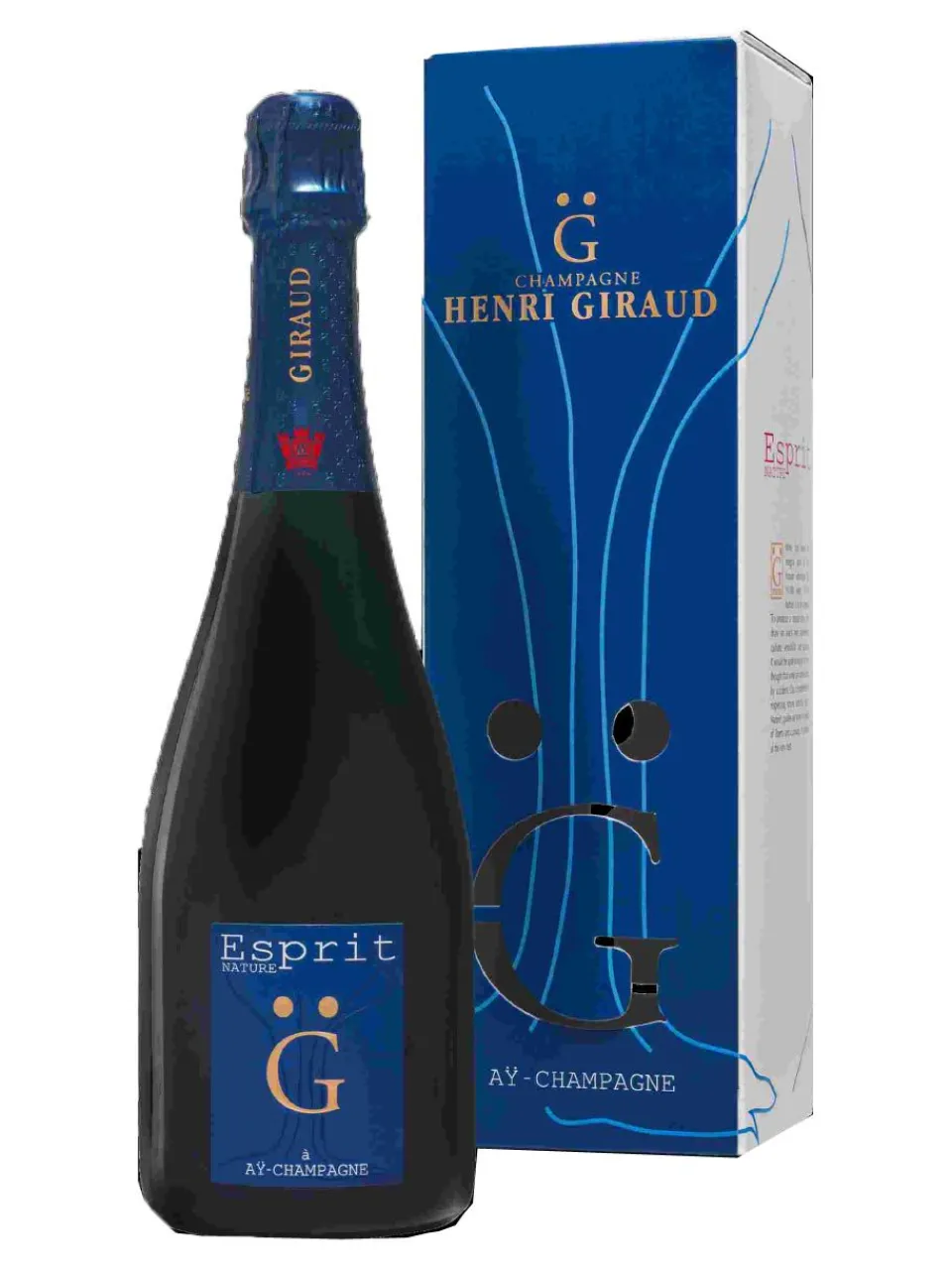 Discount henri-giraud Henri Giraud, Esprit Nature, Champagne, AOC, white, brut (gift box) 0.75L