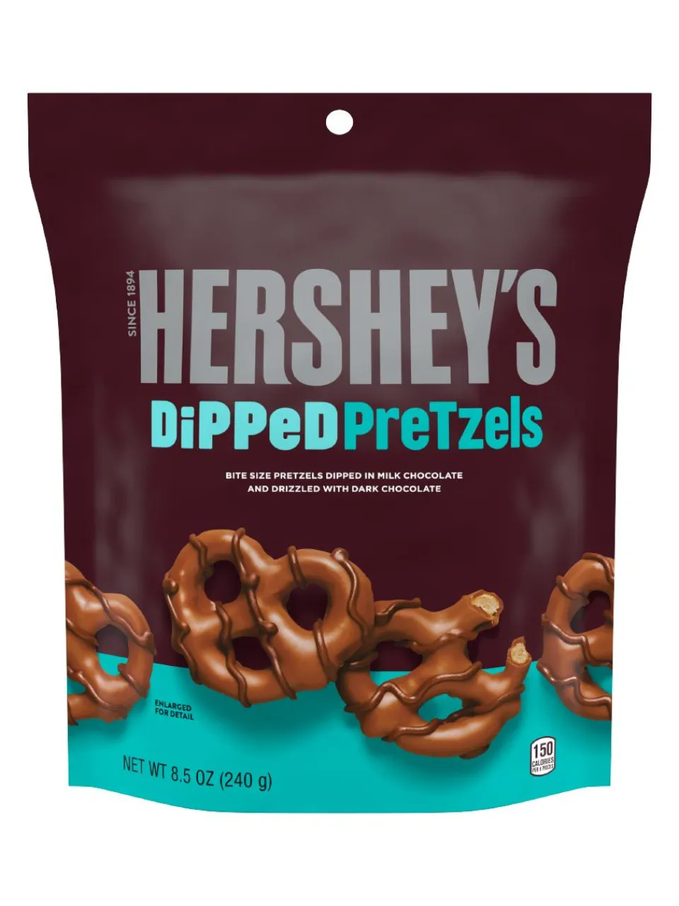 New hershey-s Hershey's Dipped Chocolate Pretzels 240 g