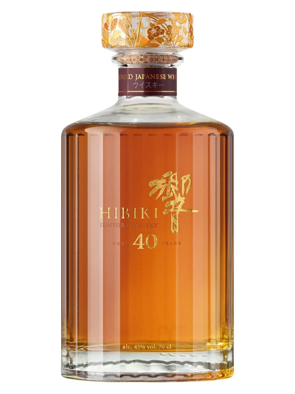Sale hibiki 40y Japanese Whisky 43% 0.7L