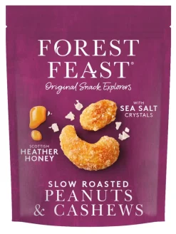 Fashion forest-feast Honey Roast Peanuts and Cashews 120g