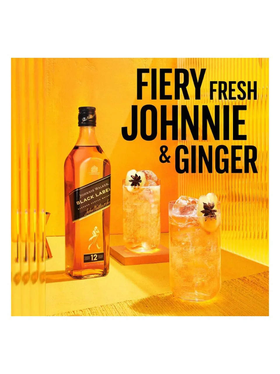 Hot johnnie-walker Johnnie Walker Black Label 12y Blended Scotch Whisky 40% 1L