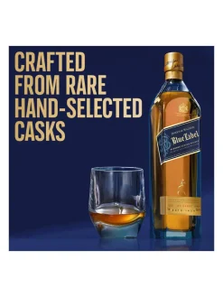 Sale johnnie-walker Johnnie Walker Blue Label Blended Scotch Whisky 40% 1L gift pack