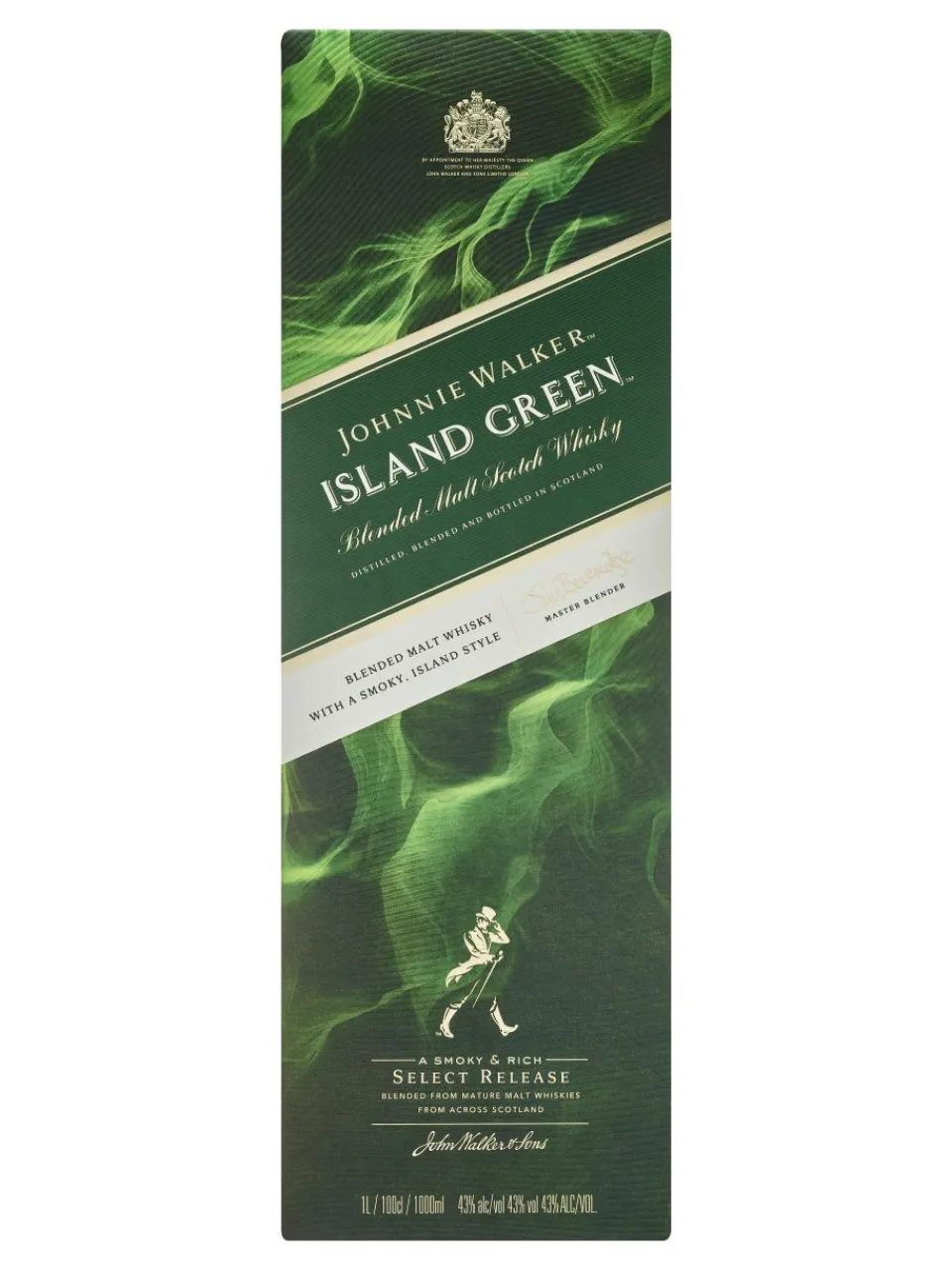 Hot johnnie-walker Johnnie Walker Island Green Blended Malt Scotch Whisky 43% 1L