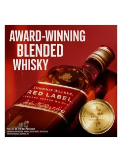 Hot johnnie-walker Johnnie Walker Red Label Blended Scotch Whisky 40% 1L