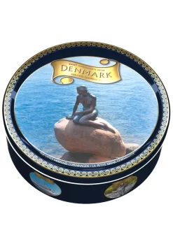 New kelsen Danish Butter Cookies in tin with different designs, 454g