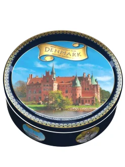 New kelsen Danish Butter Cookies in tin with different designs, 454g