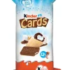 Outlet kinder Cards wafer speciality filled with milk cream and cocoa cream