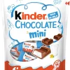 New kinderschokolade Kinder Mini Chocolate milk chocolate mini bar with a milky filling