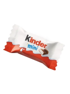 New kinderschokolade Kinder Mini Chocolate milk chocolate mini bar with a milky filling