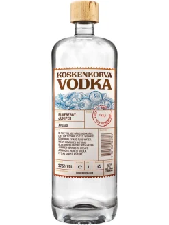 Outlet koskenkorva Blueberry Juniper Vodka 37.5% 1L
