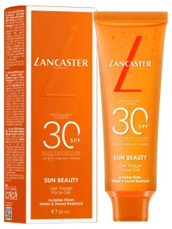 New lancaster Sun Care Face Gel SPF 30 50 ml