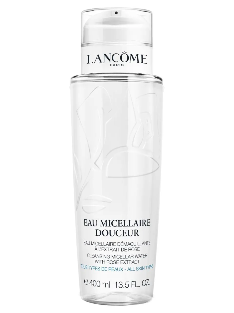 Clearance lancome Lancôme Douceur Eau Miscellaire Cleansing Water for Face + Eyes + Lips 400 ml